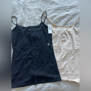 Loft Outlet Black and Nude Camisole Set